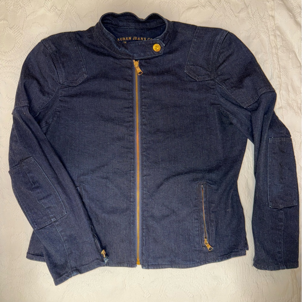 Vintage Ralph Lauren Jeans Co Jacket with Gold Accents
